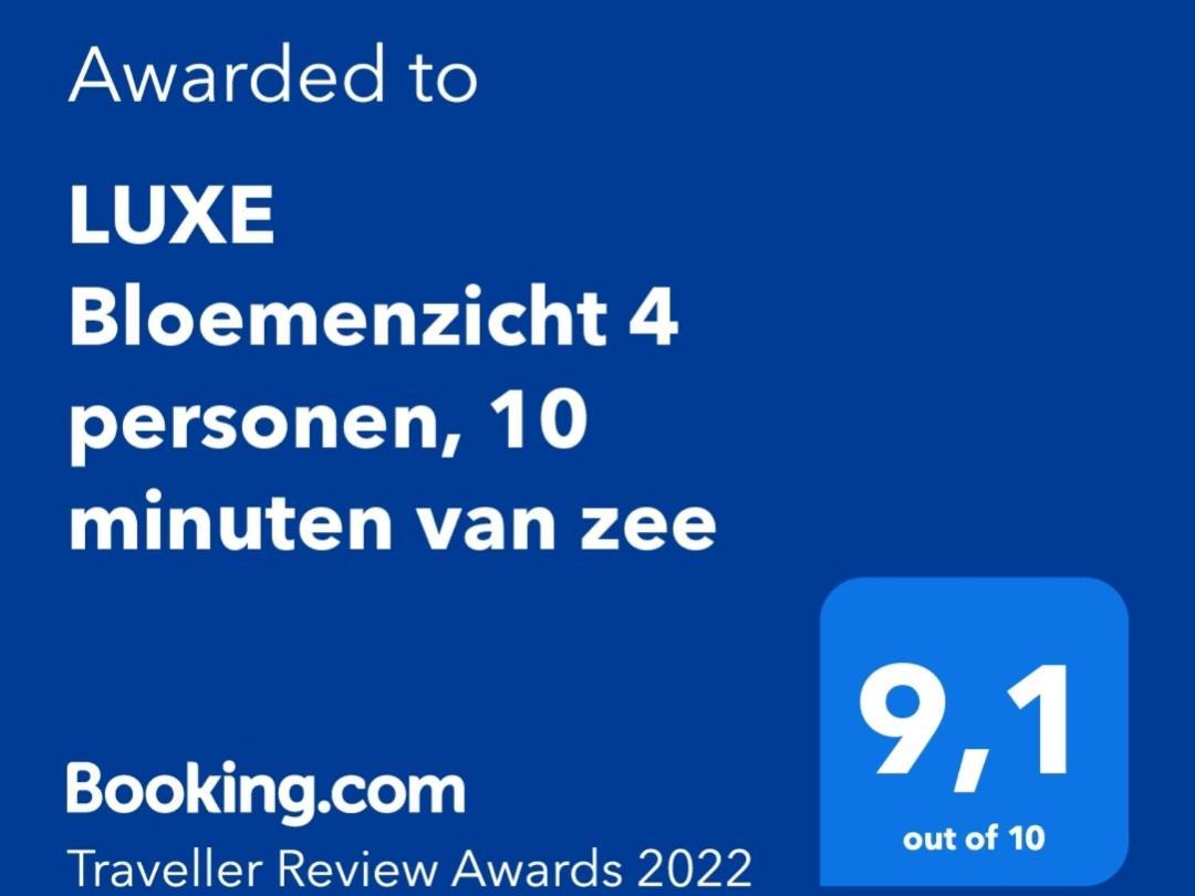 Luxe Bloemenzicht 4 Personen, Bnb, 10 Minuten Van Zee Breezand Zewnętrze zdjęcie